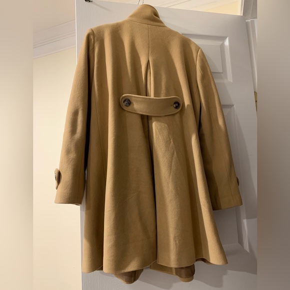 Cashmere wool luxurious coat fur/hair Marvin Richard beige/camel color - Picture 2 of 10